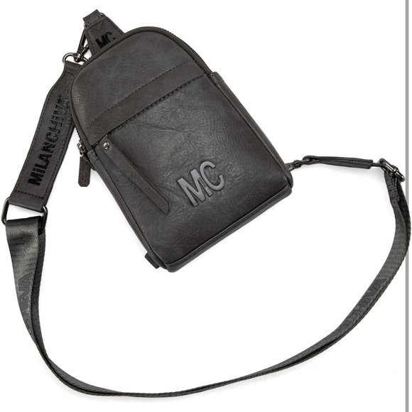 Dark grey sling bag - Picture 7 of 7